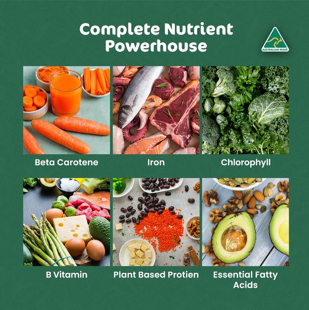 Biogenesis Organic Chlorella Tablets – 600 Count (500mg) | Australian Grown | BioDynamic Cracked Cell Wall | Rich in Chlorophyll, Vitamins & Minerals | Supports Energy & Immunity | Vegan Tablets 3