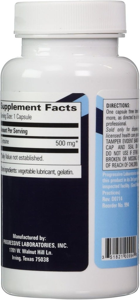 Progressive Labs L-Tyrosine Supplement, 90 Count 4