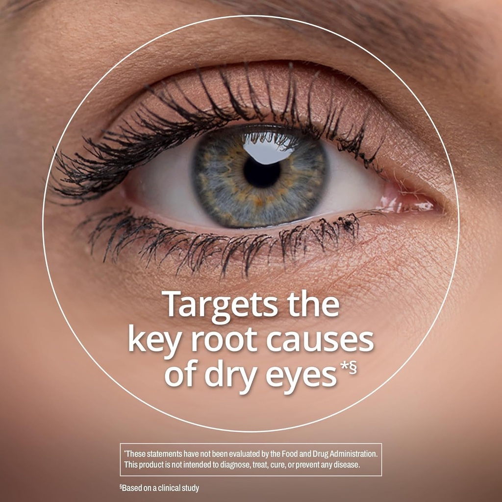 Blink GelTears Eye Drops for Dry Eyes, Gel Lubricating Eye Drops, Moisturizing & Extra Long-Lasting Hydrating Eye Care + Blink NutriTears Clinically Proven Supplement for Dry Eyes, 50 Softgels 4