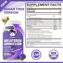 Melatonin 20mg Gummies for Adults (2 Packs) Extra Strength with L-Theanine, Ashwagandha, Magnesium, Turmeric, GABA, Lemon Balm and Chamomile for Supports Healthy Circadian Rhythm, Grape Flavor 3