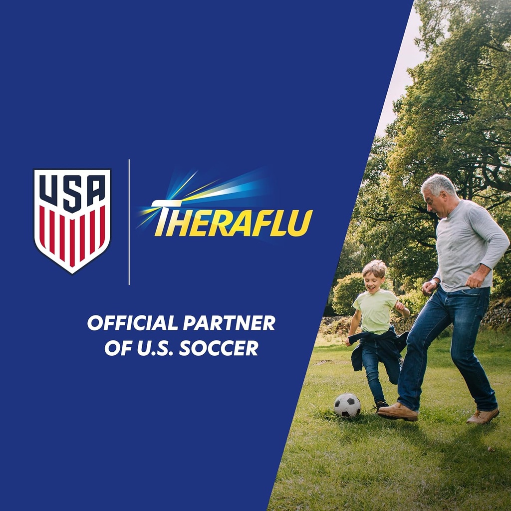 Theraflu Max Strength Daytime & Nighttime Flu Symptom Relief Honey Lemon Flavor Powder & Daytime Flu Symptom Relief Honey Lemon Powder, 6 Daytime + 6 Nighttime, & 6 Honey Lemon Flavor Powder Packets 4