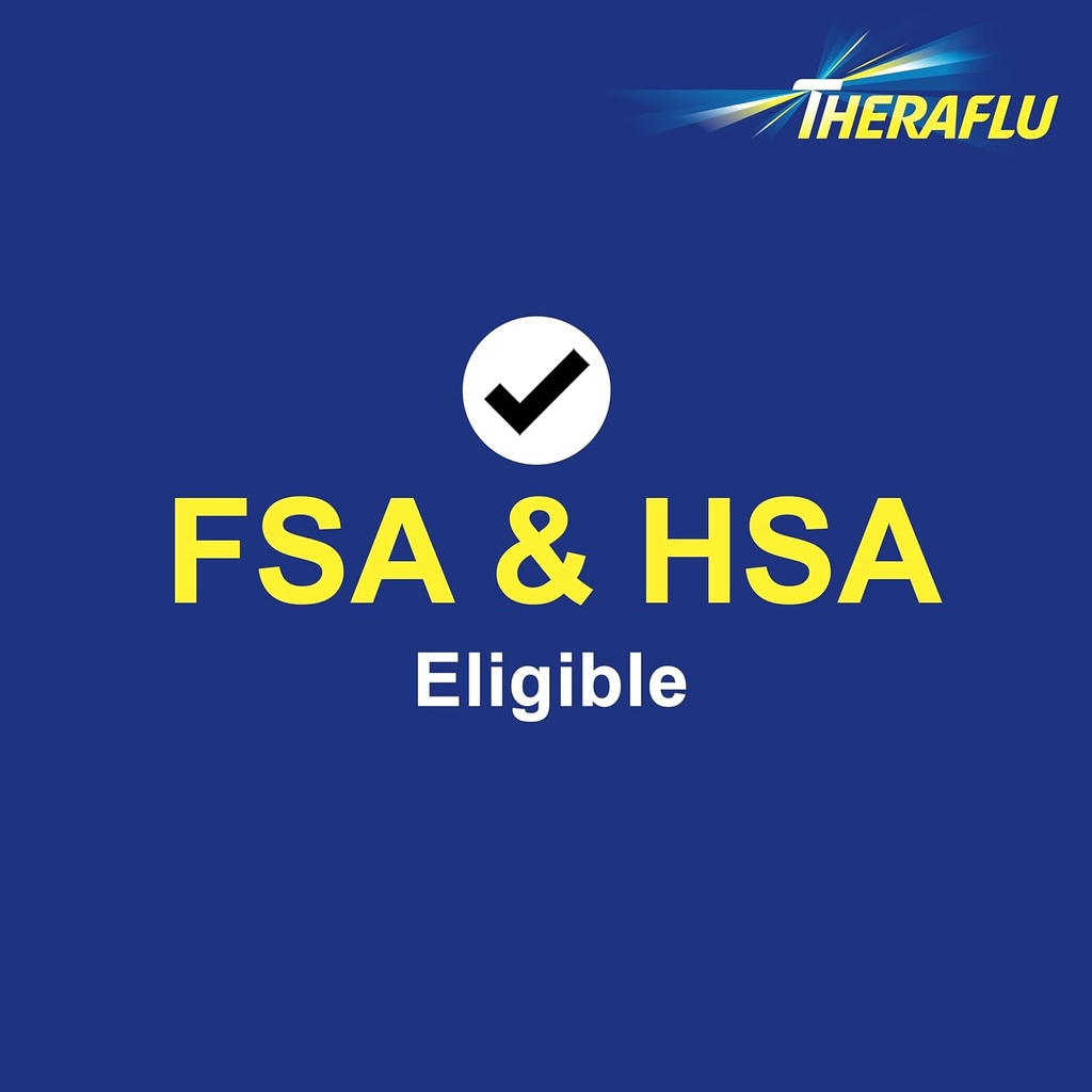 Theraflu Max Strength Daytime & Nighttime Flu Symptom Relief Honey Lemon Flavor Powder & Daytime Flu Symptom Relief Honey Lemon Powder, 6 Daytime + 6 Nighttime, & 6 Honey Lemon Flavor Powder Packets 5