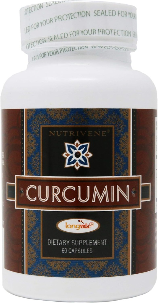 Curcumin, Longvida™ by Nutrivene (500 mg, 60 Capsules) 2