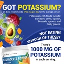 Dr. Berg Zero Sugar Hydration Keto Electrolyte Powder - Enhanced w/ 1000 mg of Potassium & Real Pink Himalayan Salt (NOT Table Salt) - Orange Flavor Hydration Drink Mix Supplement - 50 Servings 5