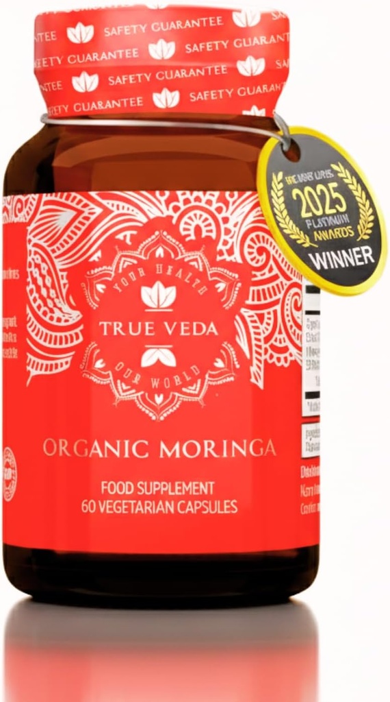 Organic Moringa Capsules Organic - Moringa Oleifera Capsules | Natural Herbal Supplement from Moringa Leaves | Certified USDA Organic | Vegan | Moringa Leaf Capsules Superplant | 60 Moringa Pills 2