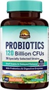 Vitalitown Probiotics 120 Billion CFUs | 36 Strains, with Prebiotics & Digestive Enzymes | Shelf Stable | Digestive Health & Immune Support | Vegan, Non-GMO | Pack of 1 | 60 Delayed Release Veg Caps 2