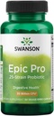 Swanson Epic-Pro 25-Strain Probiotic 30 Billion CFU Digestive Health Immune System Support Prebiotic Nutraflora FOS 30 DRcaps Veggie Capsules (Caps) (2 Pack) 5