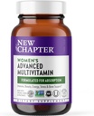 New Chapter Women's Multivitamin Advanced Formula for Stress, Bone, Immune, Beauty & Energy Support, Higher Levels of Whole-Food Fermented Essential Nutrients for Women + Iron + Vitamin D3, 120 Count 2