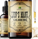 Lion's Mane Extract 4 fl oz Liquid – Natural Mushroom Supplement Tincture for Brain, Memory, Mental Clarity & Focus – Immune Support – High Potency Formula – 90-Day Supply 2