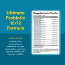 Natural Factors Ultimate Probiotic 12/12 Formula - Digestive Health Support Supplement with Probiotics - Immunity & Gut Health Support Supplement - 120 Vegetarian Capsules (120 Servings) 5