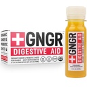 +GNGR Digestive Aid Organic Ginger Shots with Probiotics, Gut Health, Colon Cleanse, Bloating Relief, Gut Detox, Immunity Shots with Ginger Juice, Turmeric, Black Pepper. (2 Oz, Pack of 12) 2