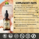 Lion's Mane Extract 4 fl oz Liquid – Natural Mushroom Supplement Tincture for Brain, Memory, Mental Clarity & Focus – Immune Support – High Potency Formula – 90-Day Supply 6