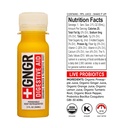 +GNGR Digestive Aid Organic Ginger Shots with Probiotics, Gut Health, Colon Cleanse, Bloating Relief, Gut Detox, Immunity Shots with Ginger Juice, Turmeric, Black Pepper. (2 Oz, Pack of 12) 3