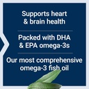 Life Extension Super Omega-3 Plus EPA/DHA Fish Oil, Sesame Lignans & Vitamin D3 125 mcg (5000 IU), Bone Health, Brain Performance 5