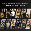 HTLT Hardcore Stim Pre-Workout Powder 11.57 Oz, 250mg Caffeine | 350mg Eria Jarensis Extract | 600mg DMAE (Grape) 3