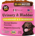 Natural Dog Company Urinary & Bladder Supplement for Dogs – Cranberry & D-Mannose Soft Chews with Marshmallow Root & Astragalus – Supports Urinary Tract Health, Bladder Function & Normal Urine Flow 2