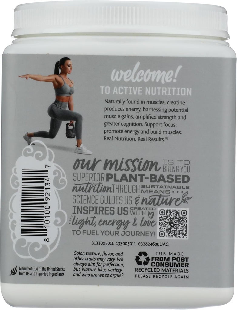 Creatine Monohydrate Powder Micronized PreWorkout Recovery Supplement | Support Muscle Building Strength Training Cognition | Vegan & Keto Friendly Bulk Size (120 Servings) Unflavored 3