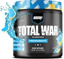 REDCON1 Total War Pre Workout - Beta Alanine + Citrulline Malate Keto Friendly Preworkout for Men & Women with 320mg of Caffeine - Fast Acting -Blue Lemonade (30 Servings) 2