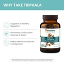 Himalaya Organic Triphala, 90 Day Supply - Digestive Health Supplement for Colon Cleanse & Occasional Bloating and Constipation Relief - USDA Organic, Vegan, Non-GMO, Gluten Free, 688 mg, 90 Caplets 5