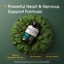 NatureBell Magnesium Taurate 1,500mg, 240 Capsules | Chelated for High Absorption | Non-GMO, Gluten-Free 3