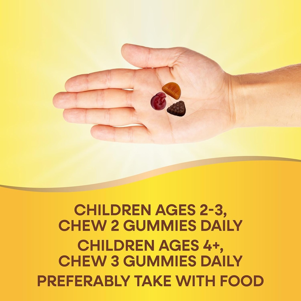 Nature's Way Alive! Children's Premium Gummy Multivitamin, Gluten Free, Made with Pectin, 90 Gummies 6