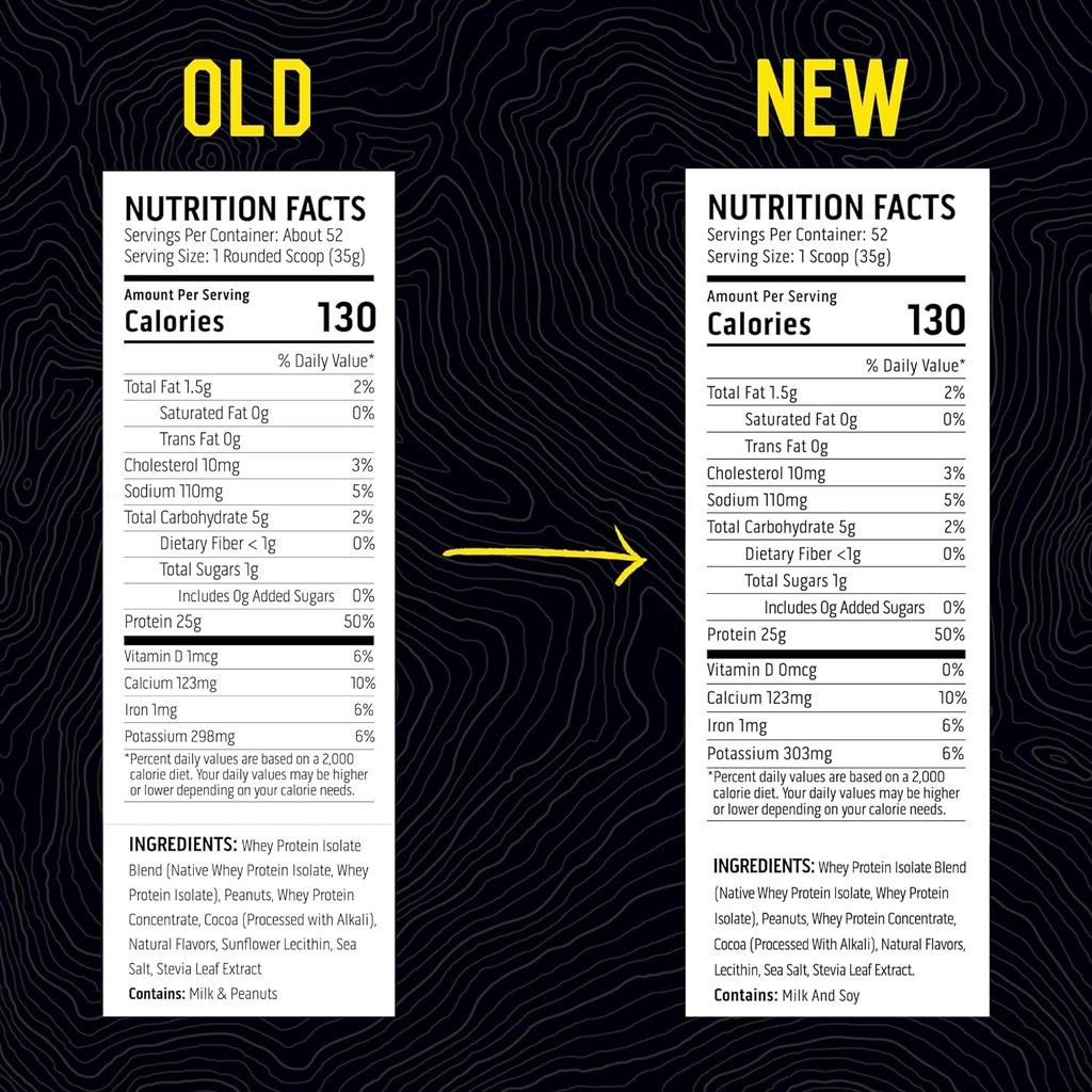 Ascent 100% Whey Protein Powder - Post Workout Whey Protein Isolate, Zero Artificial Flavors & Sweeteners, Gluten Free, 5.5g BCAA, 2.6g Leucine, Essential Amino Acids, Chocolate Peanut Butter 4 lb 5