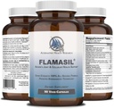 Flamasil™- for Healthy Inflammation Response* | Multi-Herbal Pain Reliever* and Joint Aid | Bio-Enhanced Turmeric, Boswellia, Resveratrol, and More | 13-in-1 Superfood Antioxidants | 30-Day Supply 3