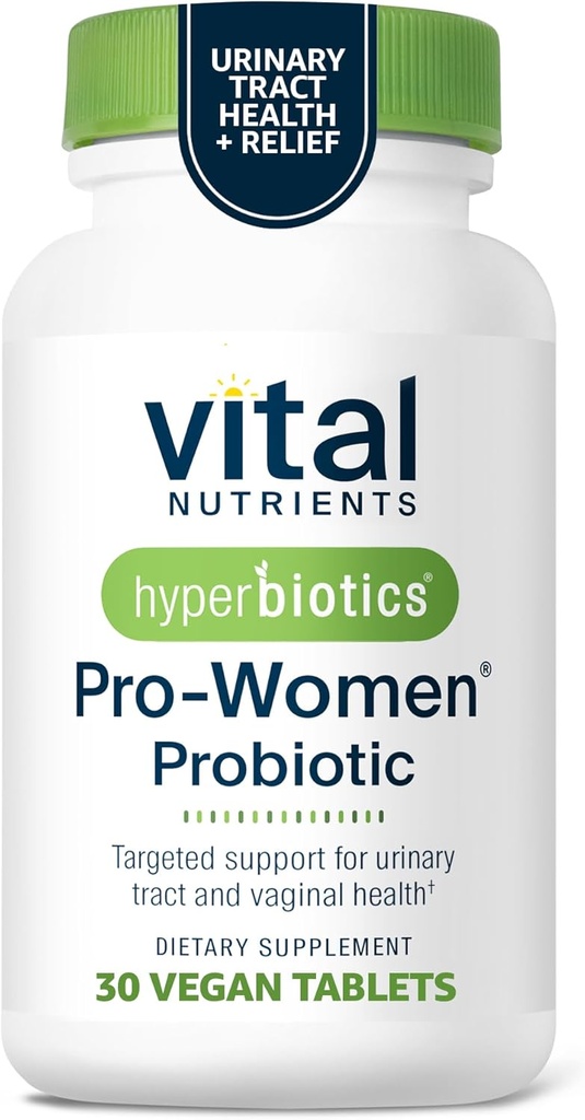 Hyperbiotics Vital Nutrients Pro Women Probiotics for Women | Vaginal Probiotics for PH Balance | Oral Probiotic for Vaginal Health and Urinary Tract Health | 6 Targeted Strains | 30 Vegan Tablets 2