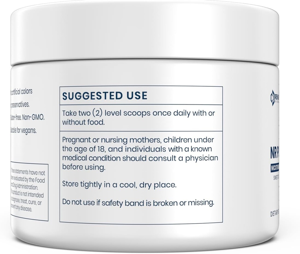 Renue By Science Nicotinamide Riboside | 1000mg Nicotinamide Powder - High Strength NR NAD Powder Sublingual Citrus Burst Flavor | Manufactured in The USA & Third-Party Tested | 60 Servings 3