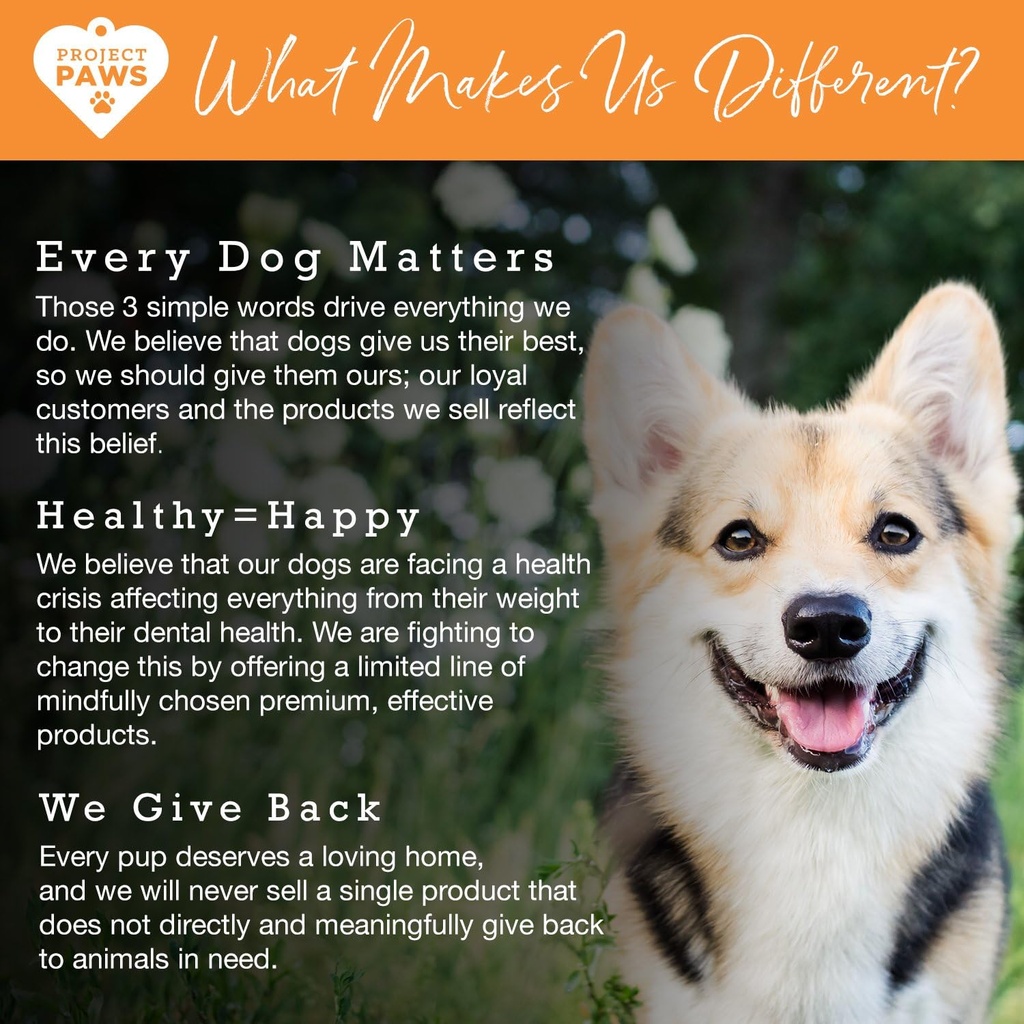 Project Paws Omega 3-6-9 Select Fish Oil for Dogs - Krill Oil Skin and Coat Supplement - 120 Count 6