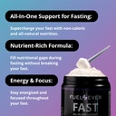 Fuel 4 Ever Fast Fasting Electrolyte Powder | with Creatine, Essential Amino Acids & Green Tea Extract | No Sugar, No Artificial Sweeteners or Ingredients | Lemon Lime Flavor 30 Servings 5