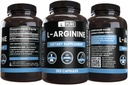 Pure Original Ingredients L-Arginine (730 Capsules) No Magnesium Or Rice Fillers, Always Pure, Lab Verified 5