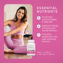 Vegan Multivitamins for Women - Once Daily - 28 Nutrients - Boost Energy, Sleep, Hair, Skin, Nails & Reduce Cravings - Keto, Vegan, Gluten Free, USA, 2-Months Supply 3