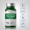 Piping Rock Magnesium Chloride | 520mg | 100 Tablets | Vegetarian, Non-GMO, Gluten Free Supplement 4