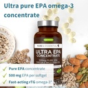Ultra Pure EPA + Pure Folate 400mcg Bundle, 500 mg Omega-3 EPA Wild Fish Oil + Optimized L-Methylfolate, by Igennus 3