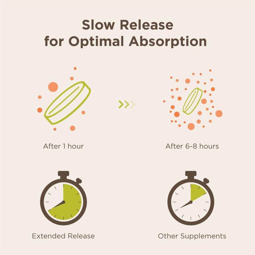 Endur-B Complex - Sustained Release - Vitamin B Supplement with B1, B2, B3, B6, B12, Folic Acid, Biotin - 300 Tablets - Endurance Products Company 4