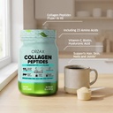 ORZAX Collagen Peptides Powder - 11 g Collagen Type I & III, Biotin & Hyaluronic Acid, 16 oz (Unflavored) 5