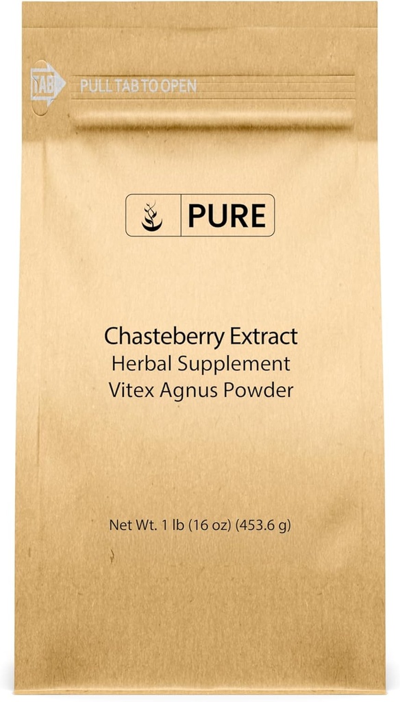 Pure Original Ingredients Chasteberry Extract (1lb) Vitex Agnus-Castus Tree, Non-GMO 2
