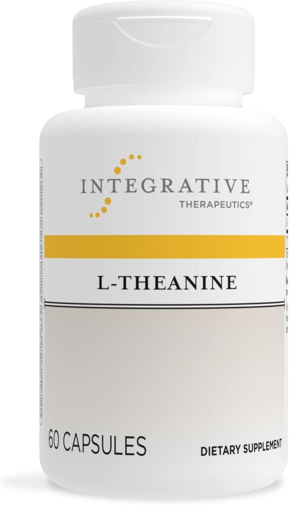 Integrative Therapeutics Bundle with Cortisol Manager, 30 Tablets & L-Theanine, 60 Capsules - Cortisol Manager for Stress Support with Ashwagandha* - L-Theanine to Support a Relaxed State* 4