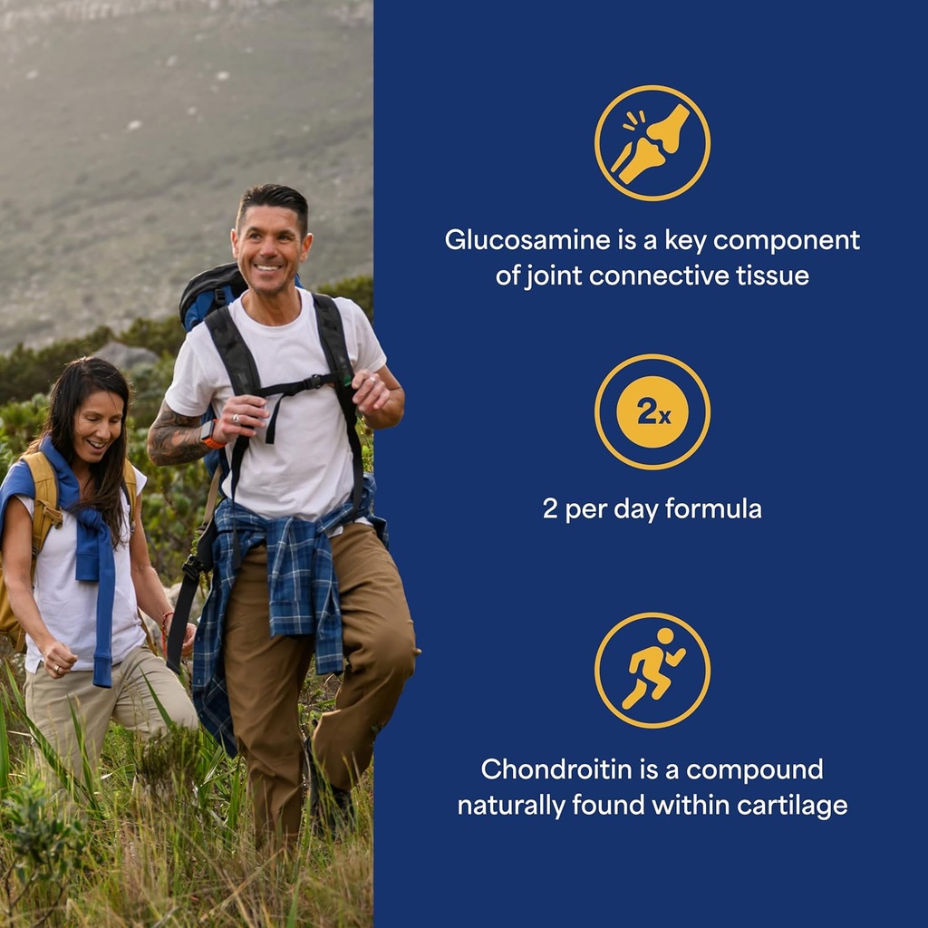 Puritan's Pride Glucosamine Chondroitin MSM Dietary Supplement for Joint Health, 360 Coated Caplets 4