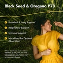 NORTH AMERICAN HERB & SPICE Resp-Immune - 4 oz - Respiratory & Immune Support - Black Seed, Oregano P73 Oil & Raw Honey - Mycellized for Optimal Absorption - Non-GMO - 78 Servings 3