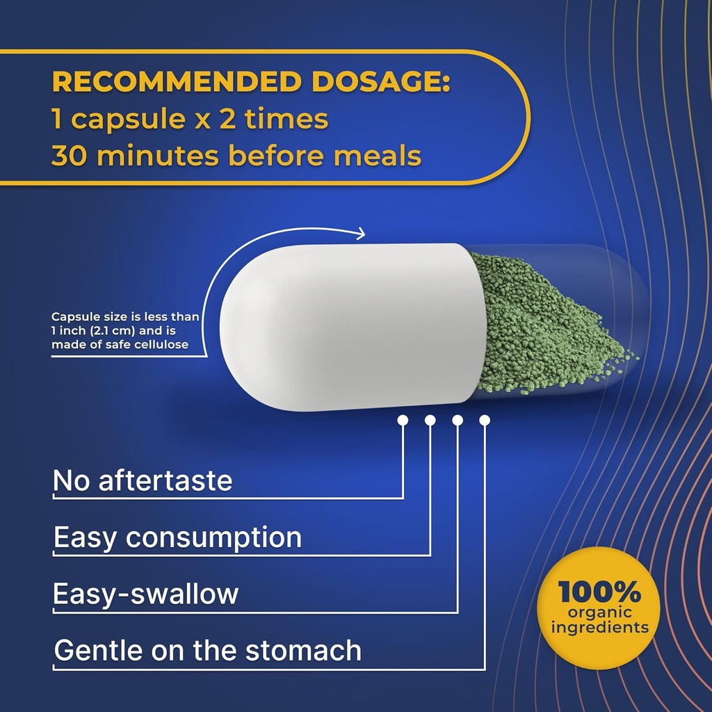 Liver Health and Gallbladder Support Formula - Liver Cleanse Detox & Repair Herbal Complex with Rosehips St. John's Wort Chamomile - Gallbladder Liver Supplements for Women Men - 60 Capsules 6