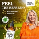 Wild & Organic Green Tea Extract Liquid Drops - Antioxidant-Rich Green Tea Supplement - 2-Month Supply - Vegan, Sugar & Alcohol-Free Camellia Sinensis Tincture - 4 fl oz 3
