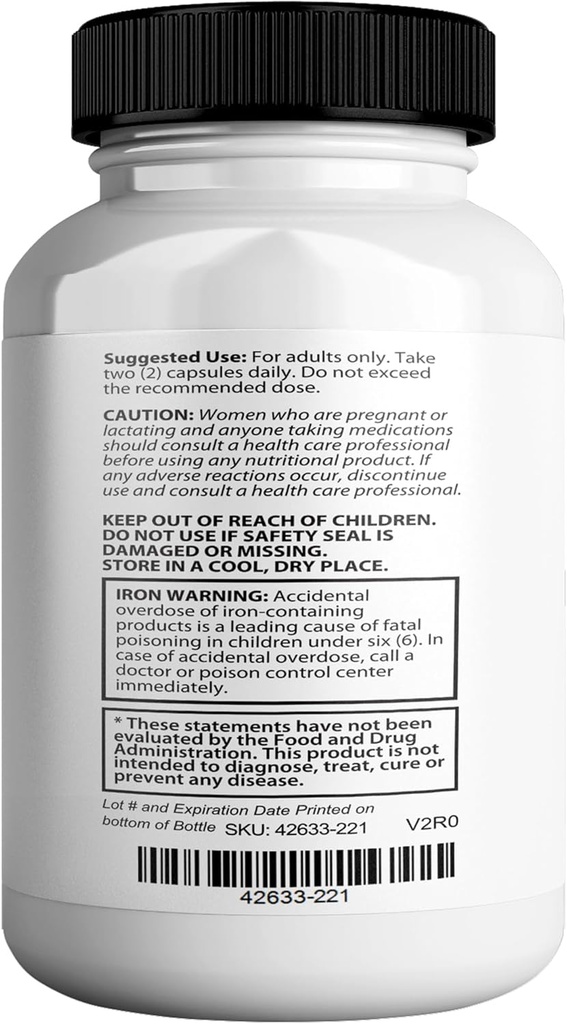 Kerassentials Max - Hair, Skin & Nails Support Supplement | Biotin, Calcium, Magnesium, Folate & Herbal Blend | Premium Formula | 60 Capsules, Vegan & Gluten-Free 5