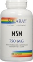 Solaray MSM Capsules, 750 mg, 180 Count 4