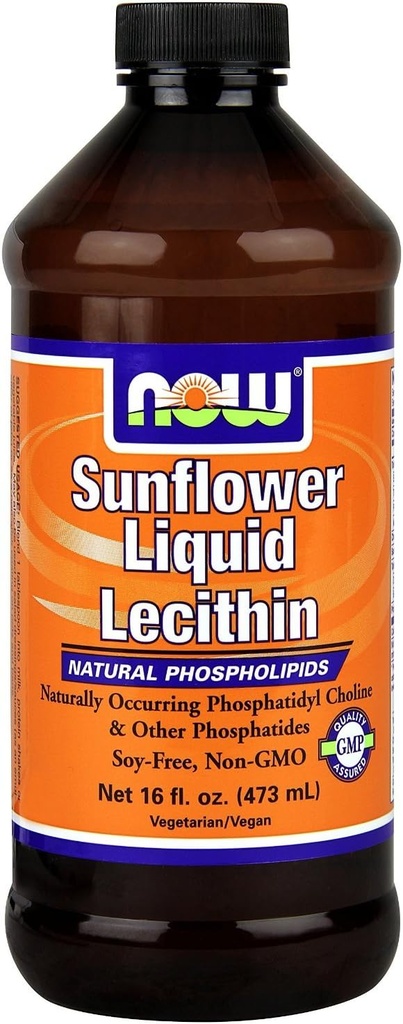 Now Foods Sunflower Liquid Lecithin, 16oz- 4 Pack by Now Foods 2