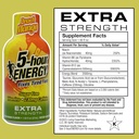 5-hour ENERGY Extra Strength Energy Shot, Peach Mango Flavor (1.93 oz. - 24 Count) Zero Calories & Sugar-Free 230 mg Caffeinated Shot, Amino Acids & B Vitamins, Dietary Supplements 3