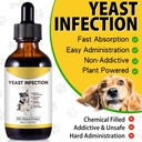 Natural Yeast Infection Treatment for Dogs, Dog Ear Infection Treatment, Dog Allergy Relief, Helps to Support Itch Relief, Inflammation Relief & More, Ear Infection Treatment for Dogs - 2 fl oz 3