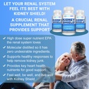 Kidney Shield Support Omega 3 Kidney Cleanse Kidney-D Supplement Vitamin D Bundle 3