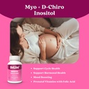 BeLive Myo-Inositol & D-Chiro Inositol Supplement – 2 Pack – 90 Capsules Each – 40:1 Ratio with Folic Acid for Women 5